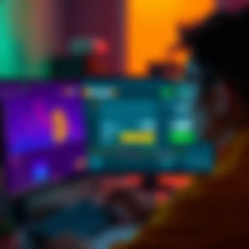 A concerned person looking at a computer screen with a Bitcoin wallet showing an empty balance