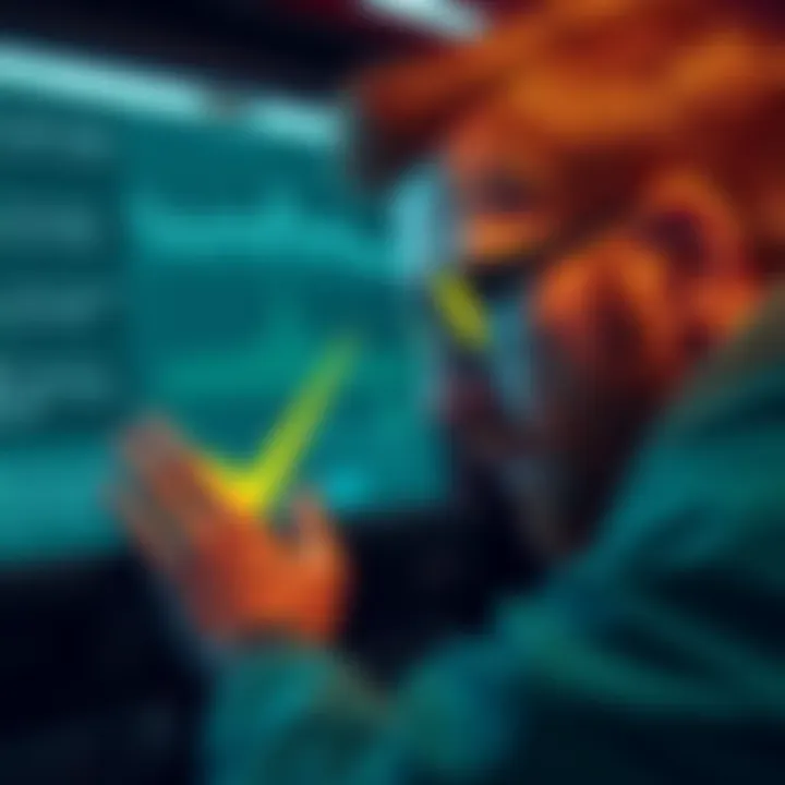 Frustrated validator looking at a wallet interface showing a yellow checkmark, surrounded by unresponsive support messages.