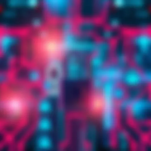 A graphic showing a digital voting system with security locks, highlighting vulnerabilities in Cardano's quadratic voting method.