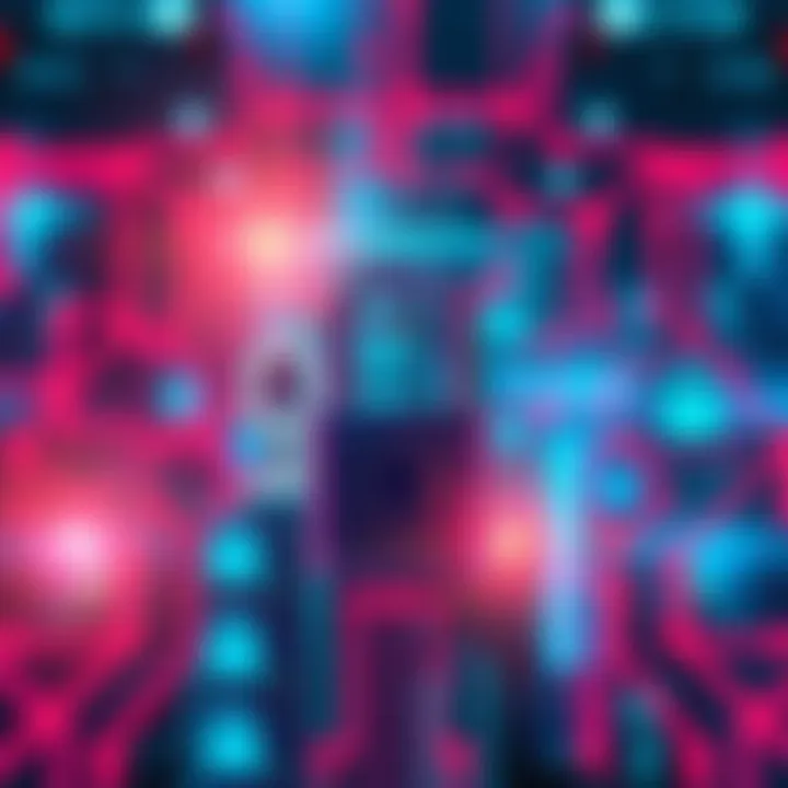 A graphic showing a digital voting system with security locks, highlighting vulnerabilities in Cardano's quadratic voting method.