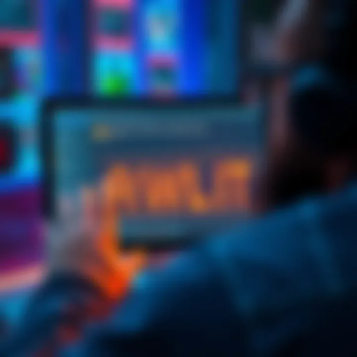 A person looking at a computer screen with a wallet recovery phrase displayed, searching for its source.