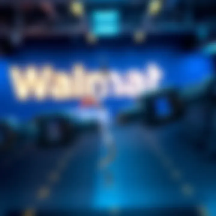 A visual representation of Walmart and IBM logos with a broken blockchain chain link, indicating the failure of their supply chain project.