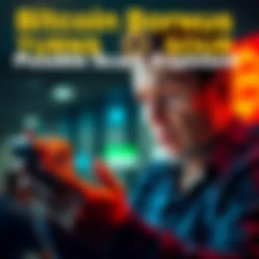 A concerned man examines his phone while thinking about a troubling Bitcoin transaction and potential scam issues
