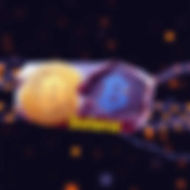 A visual representation of Wrapped Bitcoin tokens on the Solana blockchain, depicting seamless asset swaps, with Bitcoin and Solana logos exchanging icons.