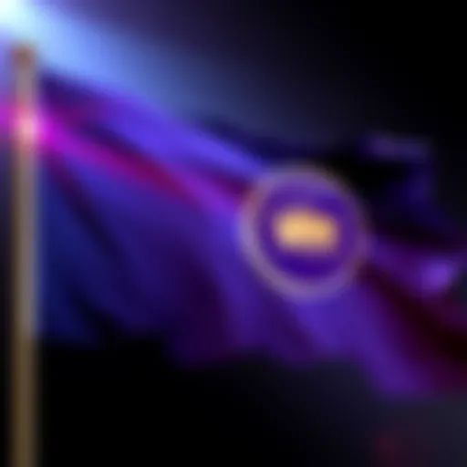 A digital representation of the Wyoming state flag alongside a symbol of a stablecoin, illustrating the launch of the first state-issued stablecoin in the U.S.