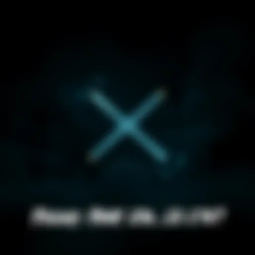 XRP logo surrounded by a shadowy atmosphere, hinting at potential changes in the crypto market on Friday the 13th