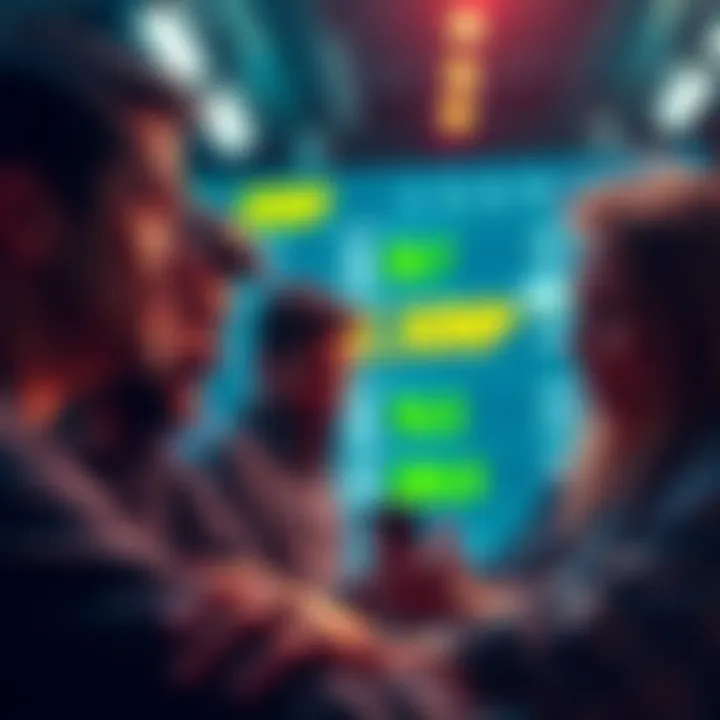 Frustrated people looking at their cryptocurrency balances on Coinbase, showing delays with XRP transactions