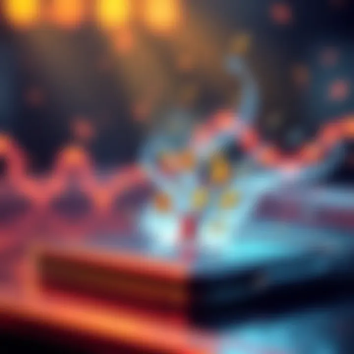 An illustration showing small amounts of XRP tokens being sent to a digital wallet, symbolizing potential dusting attacks on Ledger users.
