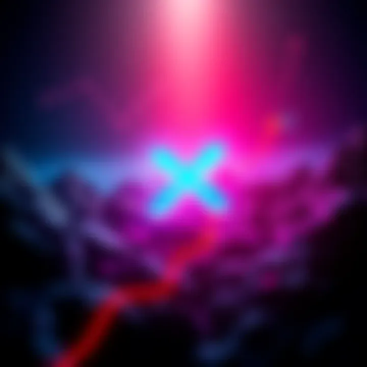 Graphic showing XRP logo with arrows indicating upward growth, symbolizing financial success and global support.