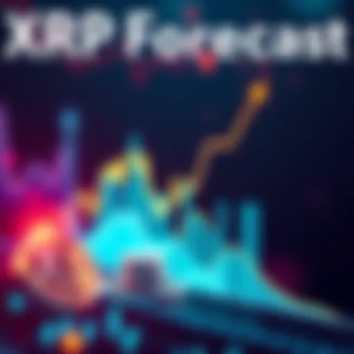 Graph showing XRP price rising to $5 with investment strategies