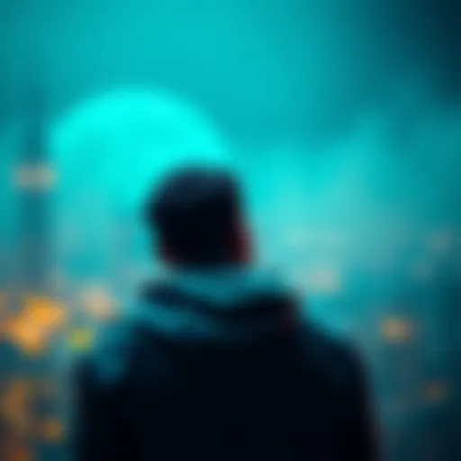 Person contemplating their XRP holdings and market changes